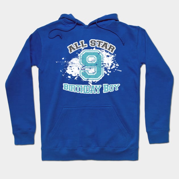 all star varsity birthday boy Hoodie by LND4design